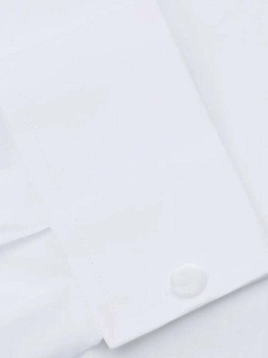 Long Sleeve Shirt Narrow Fit White