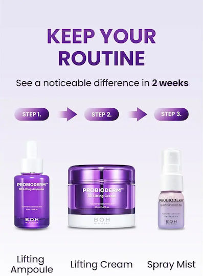 BIOHEAL BOH Probioderm 3D Lifting Ampoule Serum Προσώπου για Lifting 30ml