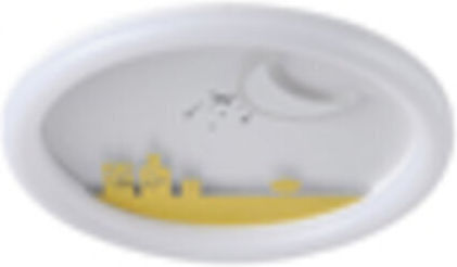 Eurolamp Plafonieră De Tavan 48cm Albă Cu LED Integrat