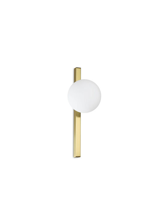 Ideal Lux Modern Lamp Wall with Socket G9 Black 12x15x12cm