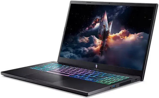 Acer Nitro V 15 15.6" IPS FHD 165Hz (Ryzen 7-170/8GB/250GB SSD/GeForce RTX 5070/W11 Pro) (Международна английска клавиатура)