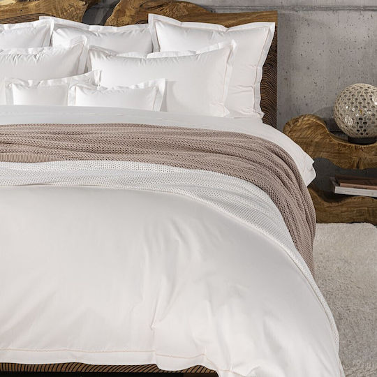 Celso De Lemos Bedding Ivy Percale 700 Tc Duvet Cover 240x220 Cm