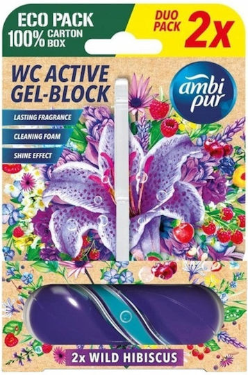 Ambi Pur Блок Тоалетна с Аромат Свежест 2x45гр