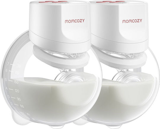 Momcozy S12 Pro+ Portable Double Breast Pump White
