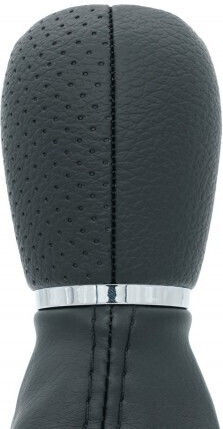 Car Shift Knob Cover Seat Leon Toledo Ii 1m0711113a 6b Black Leather 1m0711113a