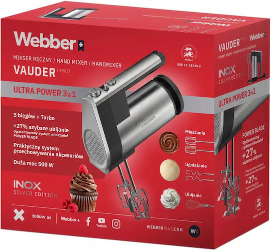 Webber Ръчен миксер 500W