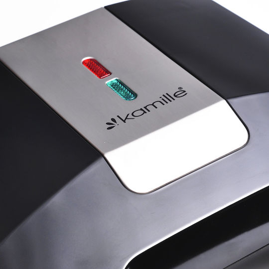 Kamille 6724 Toaster 2 Slots 800W Black