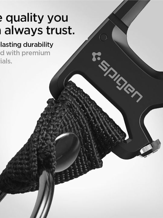 Set de 2 brelocuri carabinieră Spigen Sgp, Negru Ahp08270