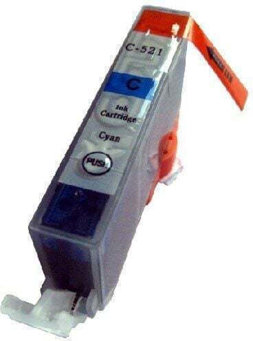 Compatible Ink Cartridge Canon Cli-521c Cyan 360 Pages Uncartus