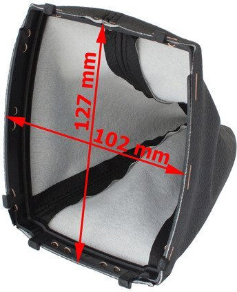 Ford Focus C-max 03-06 Gear Shift Boot + Frame Black