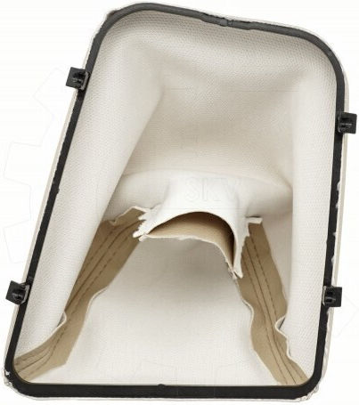 BMW 3 Schicht-Stiefel Schaltknauf Abdeckung Beige Rahmen 25118014118