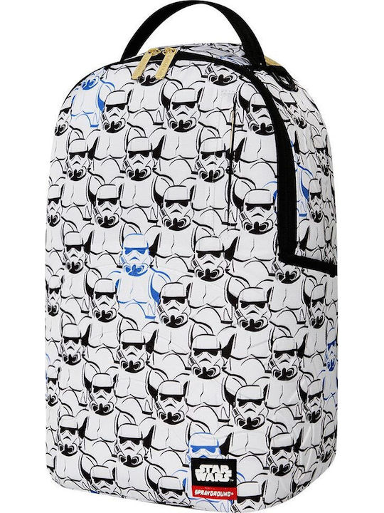 Sprayground Star Wars Stormtroopers School Backpack White with Water Bottle Holder Sprayground Star Wars Stormtroopers School Backpack White with Water Bottle Holder