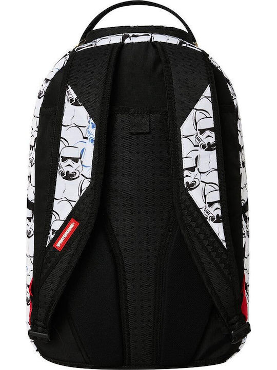 Sprayground Star Wars Stormtroopers Schulranzen Rucksack Weiß mit Flaschenhalter