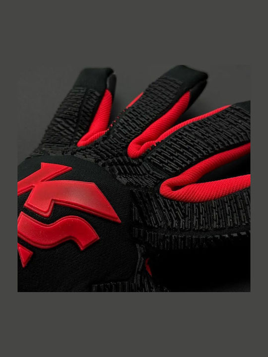 KEEPERsport Champ Goalkeeper Gloves Adults Black