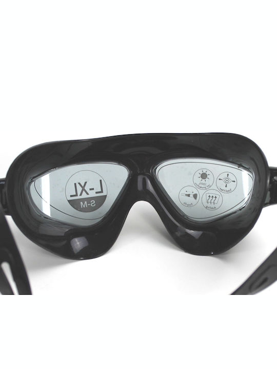 Swimming Goggles Panorama Uv Antifog 9928 Grey