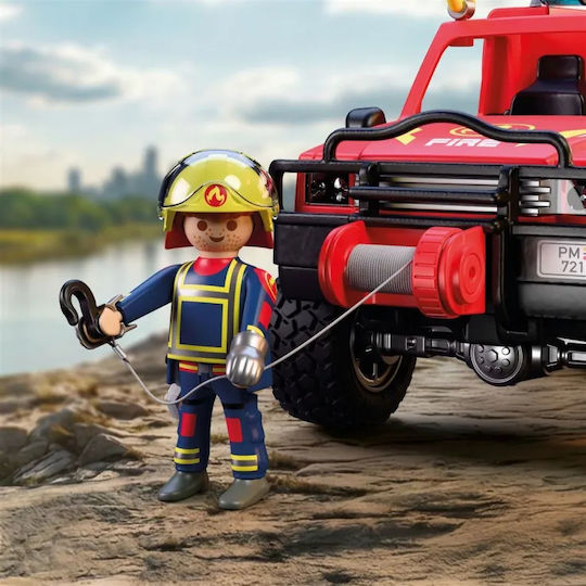 Playmobil City Action Fire Pickup Truck for 4 years old