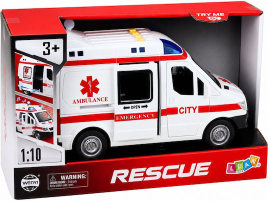 Lean Toys Mașinuță 1:10 Ambulanță