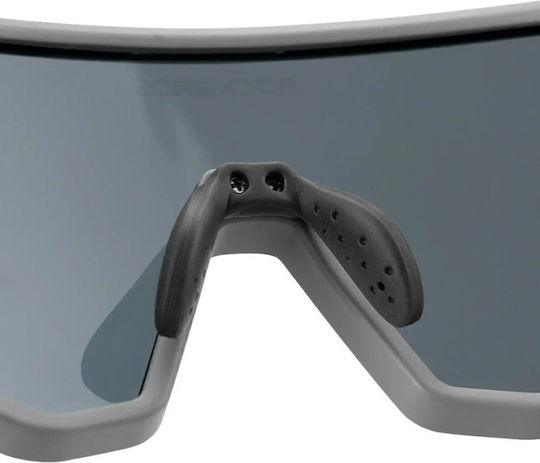 Rockbros Cycling Glasses with Black Frame and Polarized / Mirror Lenses