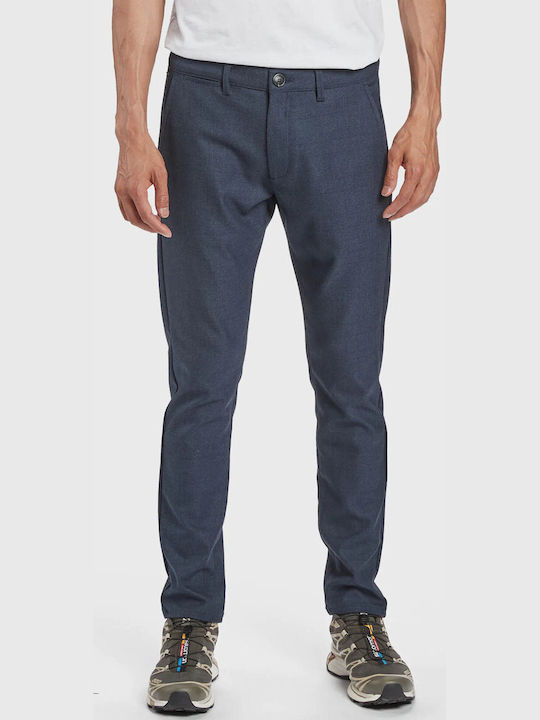 Paul Class Trousers Chino in Slim Fit Navy Blue