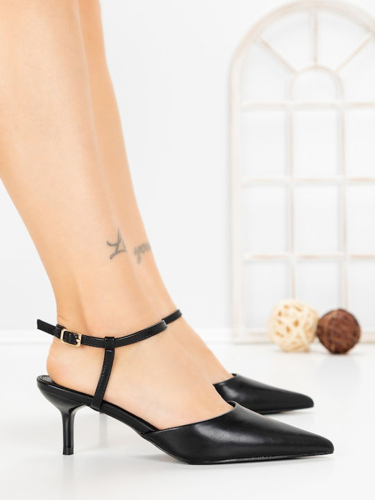 Heels with Medium Heel Black
