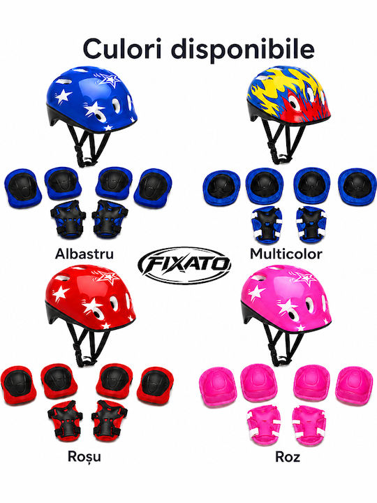 FIXATO Kids Blue Protective Gear Set