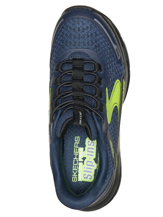 Kids Sneakers Slip-On Navy Blue