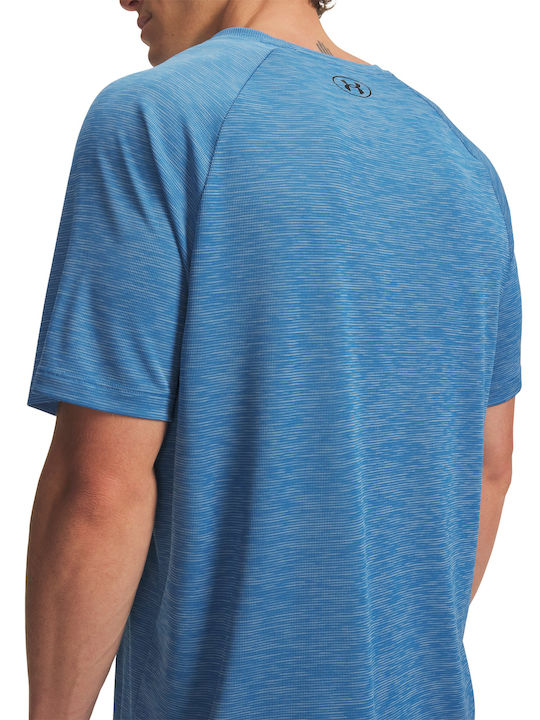 Athletic Short Sleeve Blouse Textured Ss