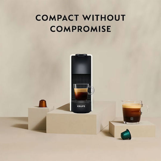 Krups Essenza Mini Espresso Machine for Nespresso Capsules 19bar Cream
