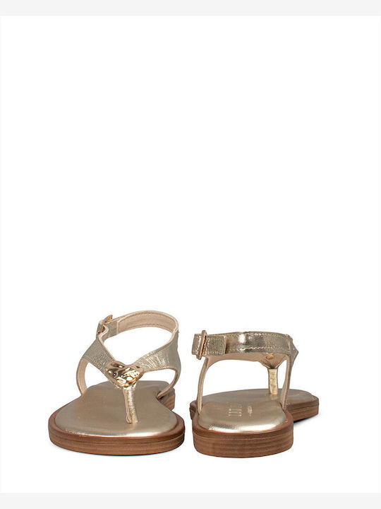 Women's Flat Sandals Gold 212 Gold