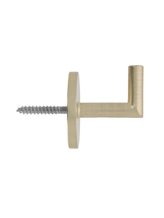 Krawatten-Rücken Wand aus Metallisch Gold 2 Stück