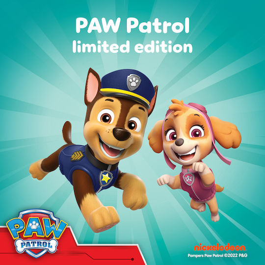 Pampers Πάνες Βρακάκι Paw Patrol No. 5 για 12-17kg 66τμχ
