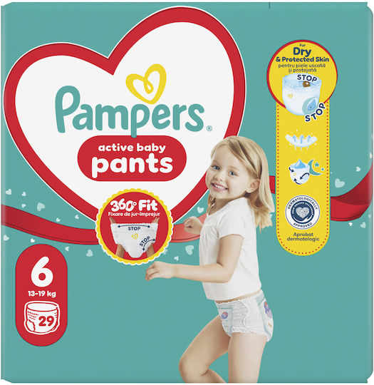 Pampers Diaper Pants Pants No 6 for 15+kg 29 Pieces