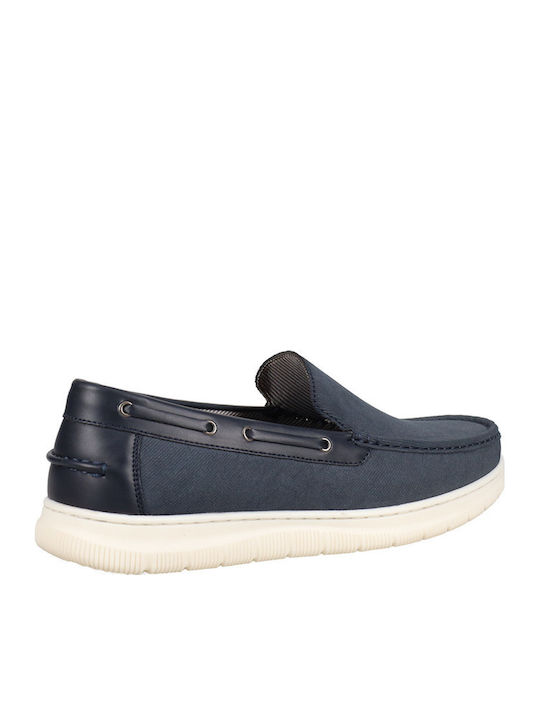 Men's Boat Shoes In Blue Colour