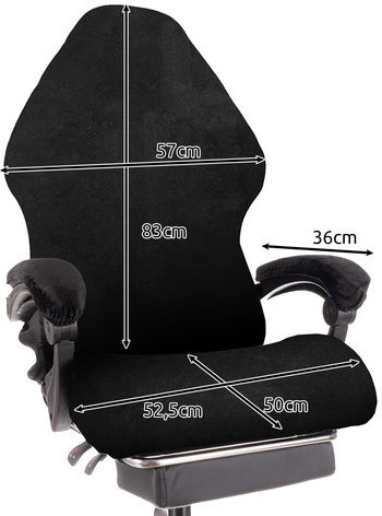 Husă Elastică Pentru Scaun Negru