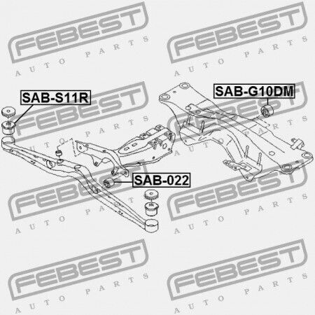 Rulment Bara Spate Subaru Padurar S11 2001.11-2007.11 Jp 41326-sa000