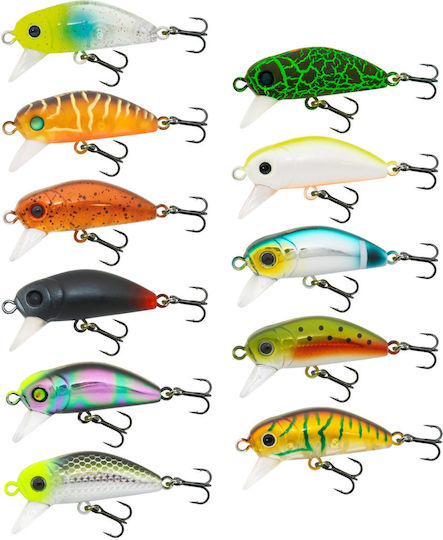 Mercan Bidik35 Artificial Bait Minnow 3.5cm/3.1g Spin Star