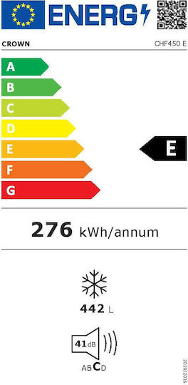 Crown Καταψύκτης Μπαούλο 442lt