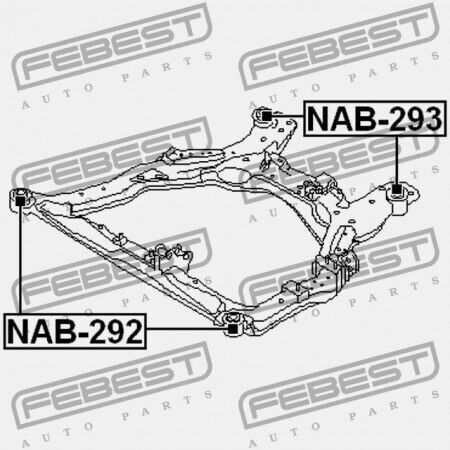 Febest Vorderfrontsystem Für Nissan Murano Z50 2002.09-2007.10 Ca 54400-cc40b