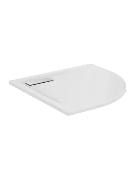 Ideal Bath Mat White 80x80cm
