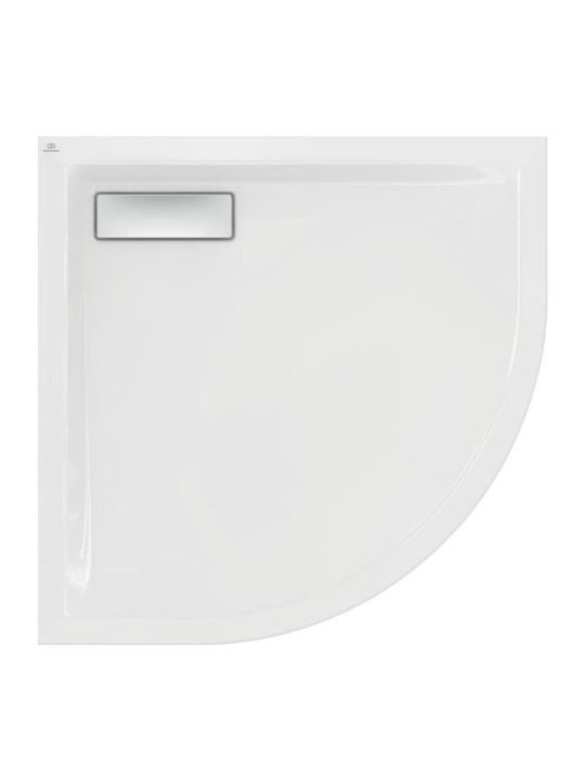 Ideal Bath Mat White 80x80cm