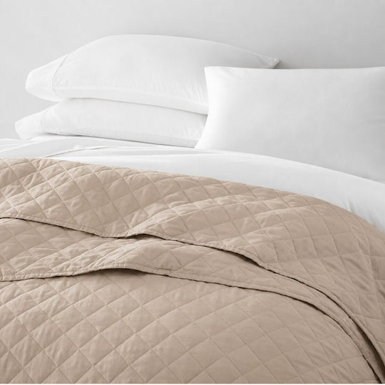 Astron Italy Single Cotton Coverlet Beige 160x240cm