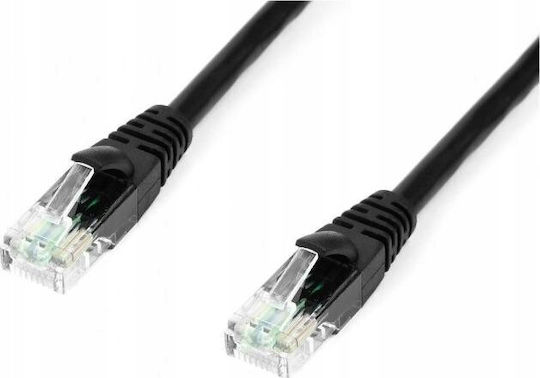 Accura U/UTP Кат.6 (Gigabit) Мрежов Кабел Ethernet 3м Черен