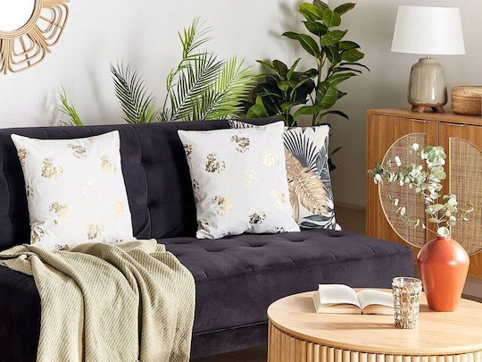 Beliani Goldenrod Throw Pillow 45x45cm