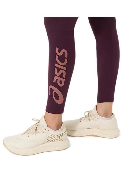 Women's Cropped Leggings Aubergine