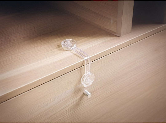 Thirard Cabinet & Drawer Lock Made of Plastic 5x16x1cm