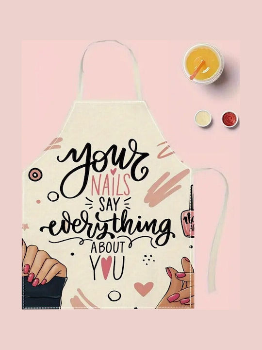Beige Kitchen Apron IS-82291621516215