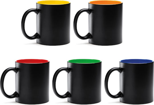 Macha Yellow Ceramic Mug 350ml