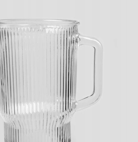 Homla Glas Wasser Kelch mit Strohhalm 1000ml