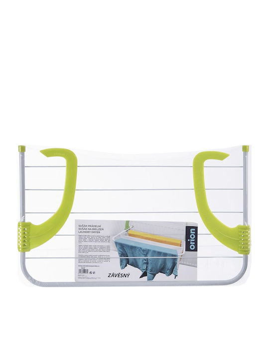 Orion Hanging Clothes Drying Rack for Balcony Metallic with Hanging Length 3.12m