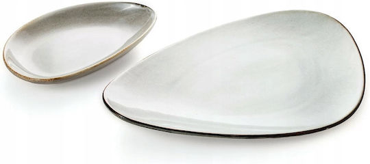 Verlo Verlo Servierplatten und Schüsseln Flacher Teller mit Durchmesser 35cm